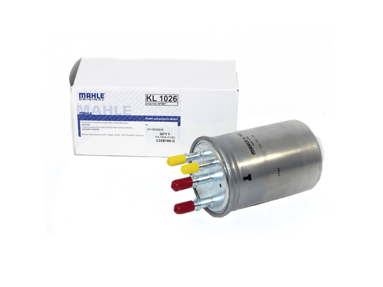 Mahle XJ and XF 3.0 V6 Diesel Fuel Filter - C2Z8780