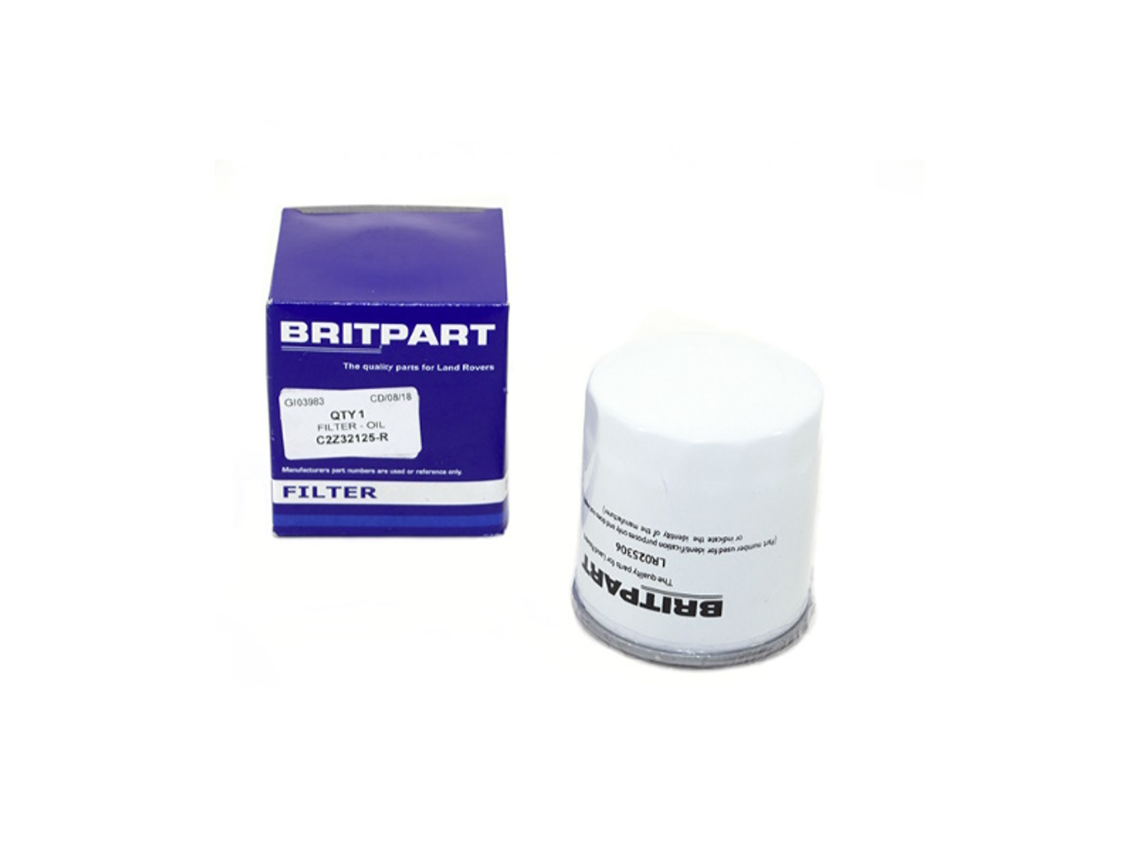 Britpart 2.0 Petrol Gtdi Oil Filter - C2Z32125