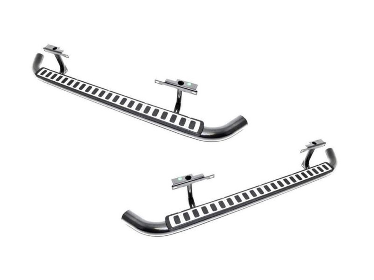 Allmakes 4x4 Defender 110 Fire and Ice Stainless Steel Side Steps - LR008375