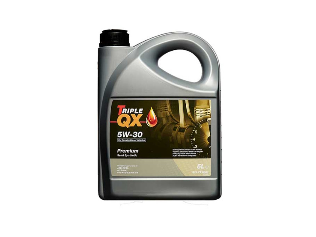 Triple QX 5w 30 5L Semi Synthetic  Engine Oil - 521776021