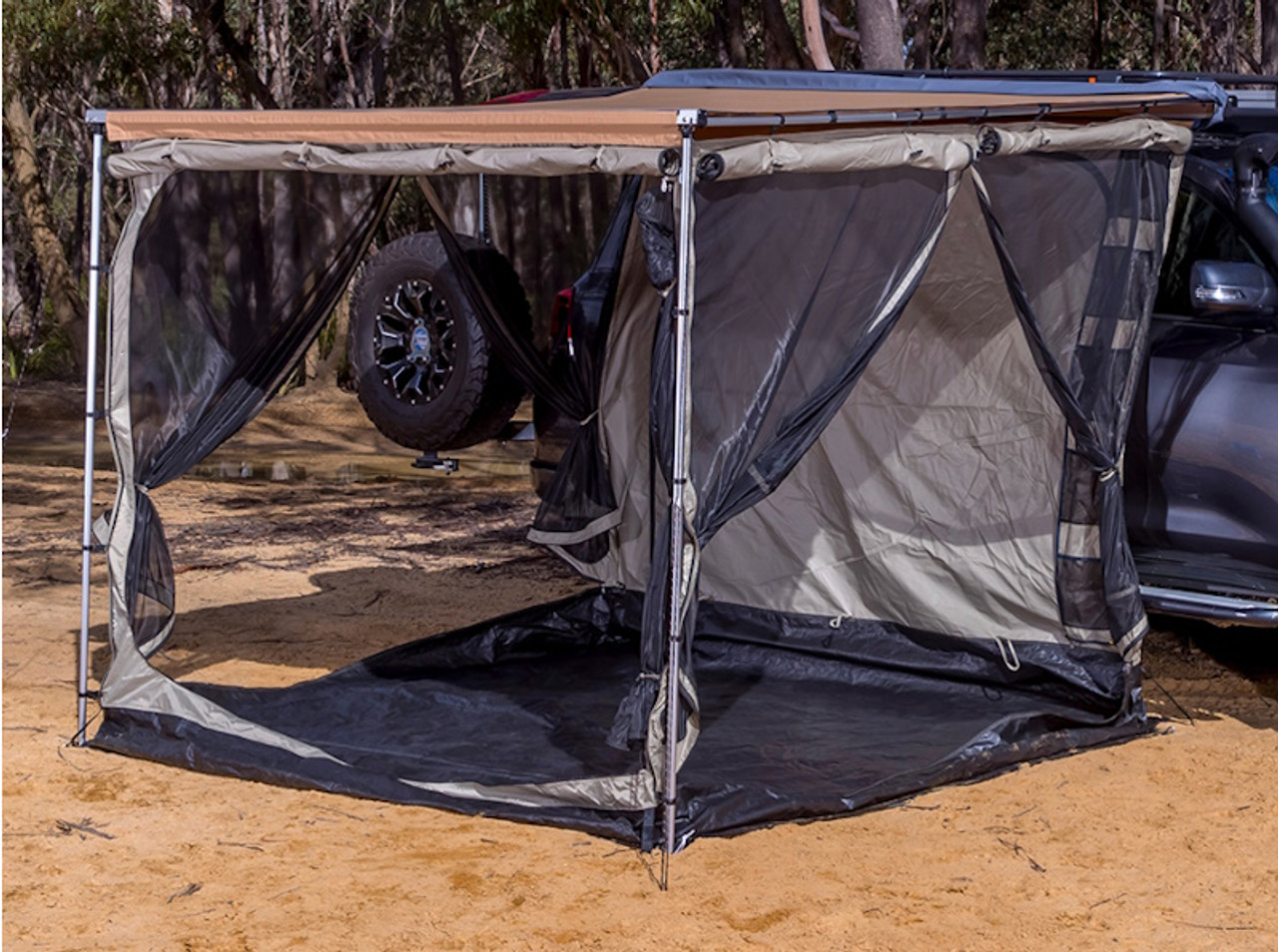 ARB Deluxe Room with Floor Add On for 814206 Awning - 813208