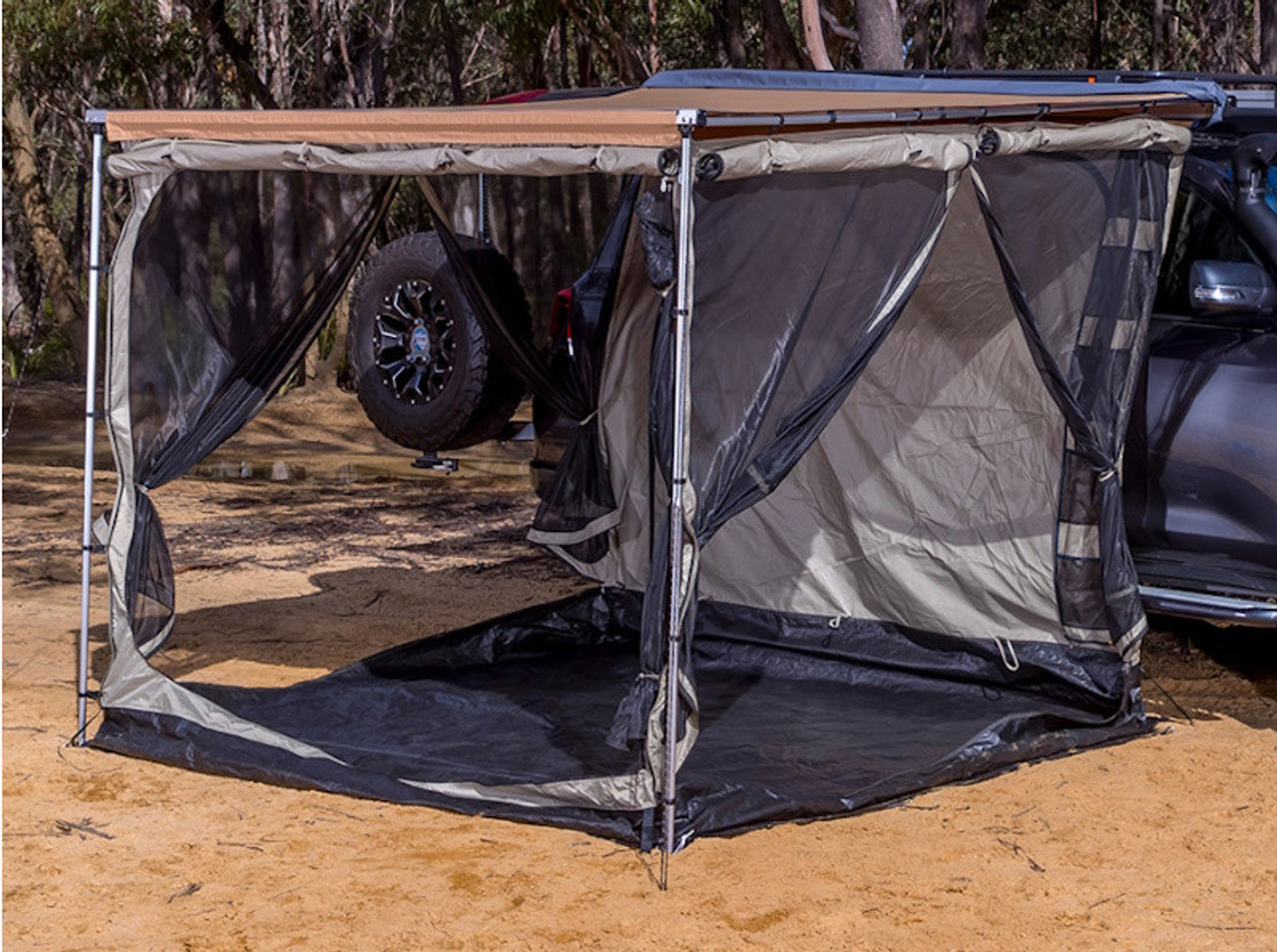 ARB Deluxe Room with Floor Add On for 814407 Awning - DA1466