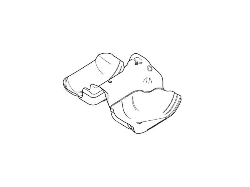 Genuine Range Rover Evoque With Adblue Fuel Tank Shield LR122800