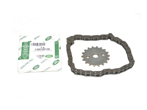 Genuine Td5 Oil Pump Timing Chain Kit - LQX100130