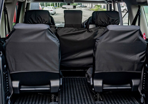 Britpart Discovery 2 Black Waterproof 3rd Row Seat Covers - DA3695BLACK