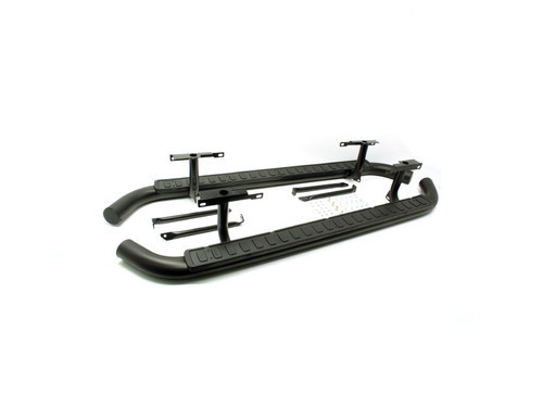 Allmakes 4x4 Defender 110 Black Fire and Ice Side Steps - LR008375