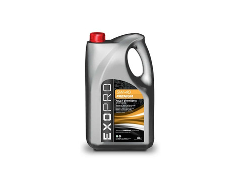 Exo Pro 5w-40 5L Fully Synthetic Premium Engine Oil - U234S5L