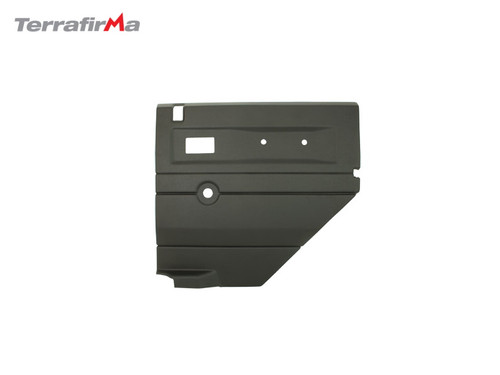 Terrafirma Defender Black RH Rear Door Card With Manual Windows