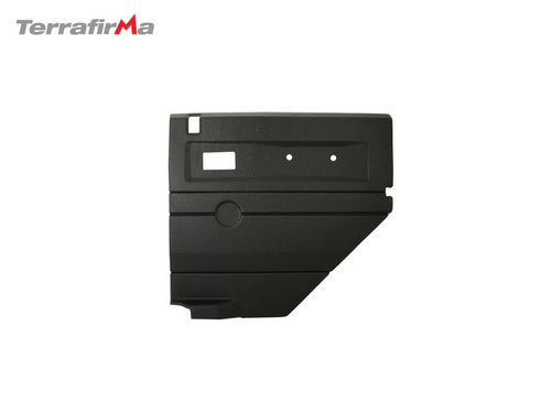 Terrafirma Defender Black RH Rear Door Card With Electric Windows