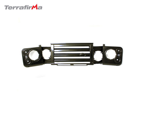 Terrafirma TVX Front Grill And Headlight Surround In Gloss Black For Defender  90/110/130 - TF277