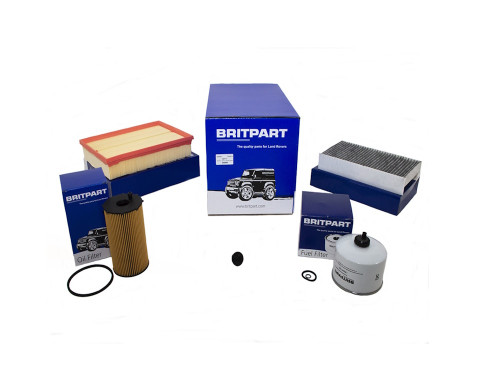 Britpart Service Filter Kit 2007 Onwards for Discovery 3, 4 and Range Rover Sport - DA6041
