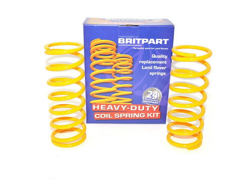 Britpart Defender, Discovery 1 and Range Rover Classic 40mm Lifted Heavy Load Front Springs - DA4202