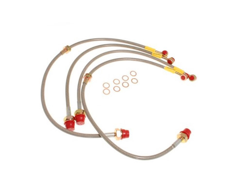 Britpart Discovery 2 Plus 40mm Braided Brake Line Set - DA241440S