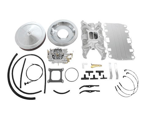 Weber V8 4-Barrel Conversion Kit Including Manifold - DA3049 Weber V8 4-Barrel Conversion Kit Including Manifold - DA3049