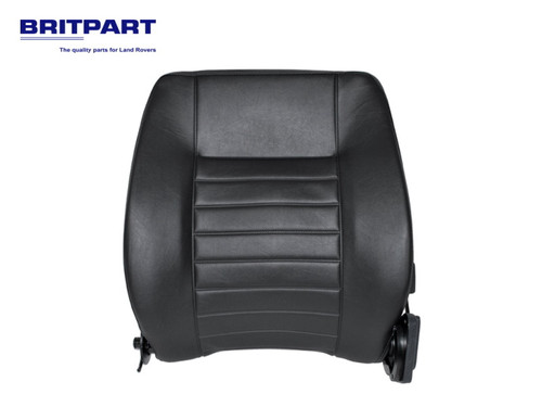 Britpart Black Vinyl LH Seat Back For Defender