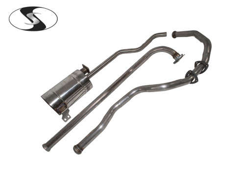 Double S Exhaust For LHD Series 3 SWB 2.25 Petrol