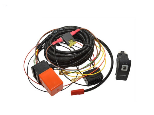 Britpart Heated Window Wiring Kit with Carling Switch for Defender - DA1400 Britpart Heated Window Wiring Kit with Carling Switch for Defender - DA1400