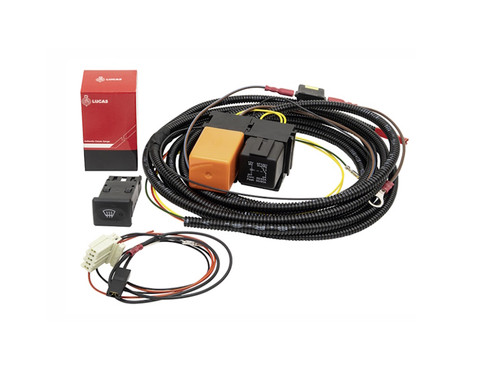 Britpart Heated Window Wiring Kit With Lucas Switch - DA1401