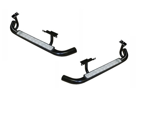 Allmakes 4x4 Chequer Plate Side Step Set for Defender - LR029294KIT