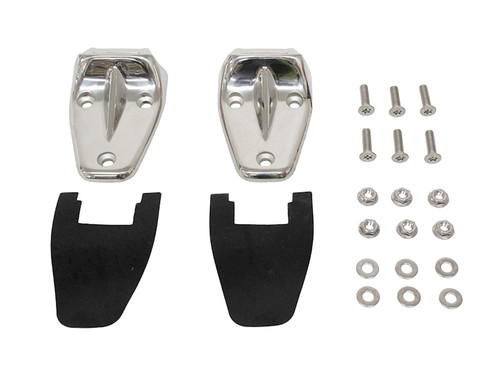 Terrafirma Stainless Steel Bonnet Hinge Set for Defender - DA1152SS