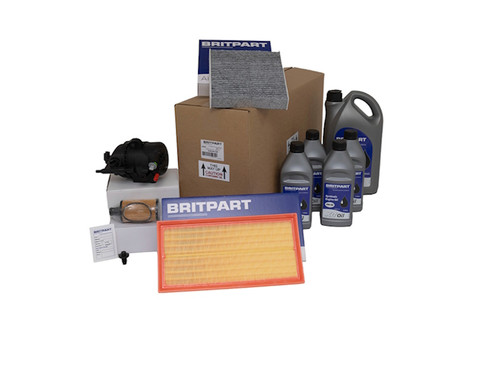 Britpart 3.0 Diesel Ingenium Filter Kit with Oil for New Defender - DA6740