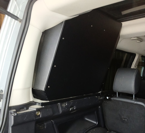 Terrafirma Flip Up Left Rear Window Bin Kit for Discovery 3 and 4 - TF984BIN