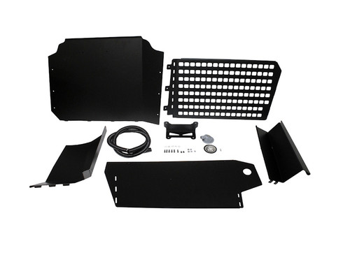 Terrafirma Flip Up Right Rear Window Bin Kit for Discovery 3 and 4 - TF985BIN