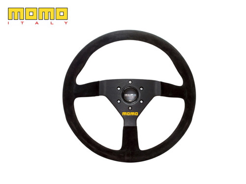 Momo MOD.78 Style Black Leather Steering Wheel - DA5742