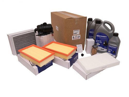Britpart 3.0 AJ20D6 Diesel Filter Kit and Oil for Range Rover L460 and L461 - DA6728COM