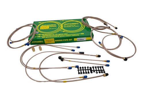 Automec Ready Made Brake Pipe Set for RHD Td5 Defender 90 - DA7543