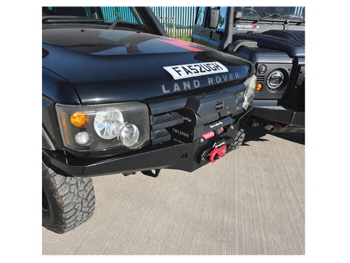Terrafirma Twin Motor Winch Extreme Winch Bumper for Discovery 2 - TF0051