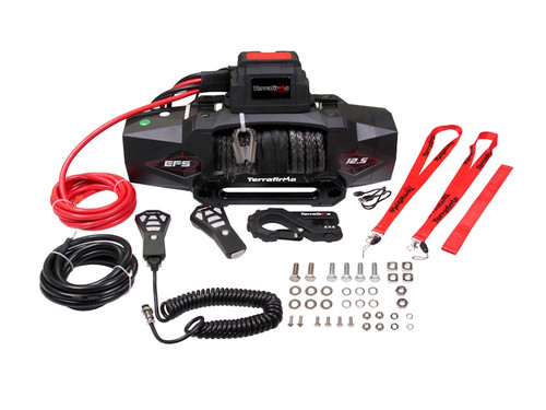 Terrafirma EFS12.5S 12V Free Spool Electric Winch with Wireless Remotes - TF3380