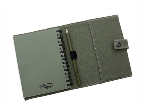 Land Rover HUE Canvas Note Book - LDNB562GNA