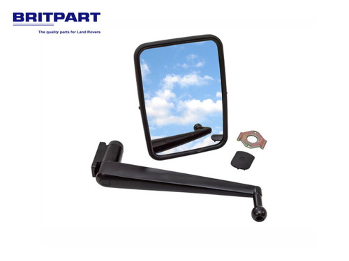 Defender Unbreakable Single Convex Mirror Kit With Extended Arm - DA4409