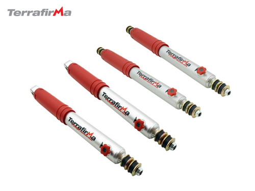Terrafirma 2 Inch 4 Stage Adjustable Shock Set For Defender, Discovery 1 And Range Rover Classic - TF174-5