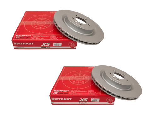 Britpart XS Defender Rear 365MM Diameter Brake Disc Setup - LR161899