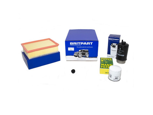 Britpart Defender Tdci 2.4 and 2.2 Filter Kit - DA6109