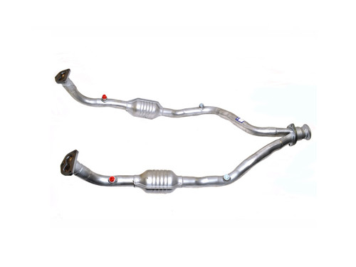 Britpart 4.0 V8 Downpipe with Catalytic Converter - WCD001220