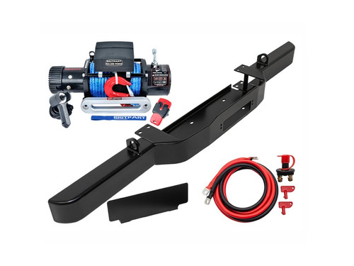 Britpart Defender Winch Bumper and DB12000I Winch - DB1313R