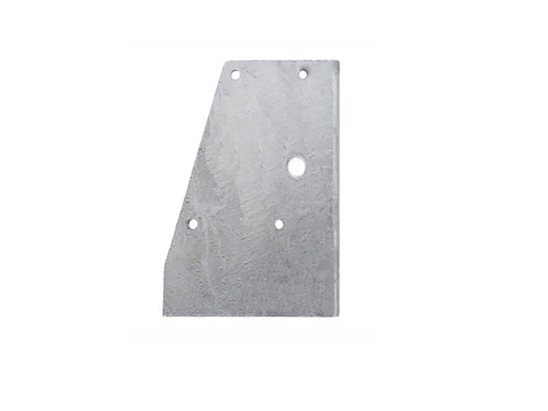 Defender Right Hand Galvanised Corner Bracket  - LR061990