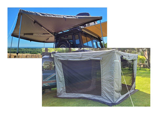 Terrafirma Terradactyl 2.5m 270 Degrees Awning Bundle - TF1704