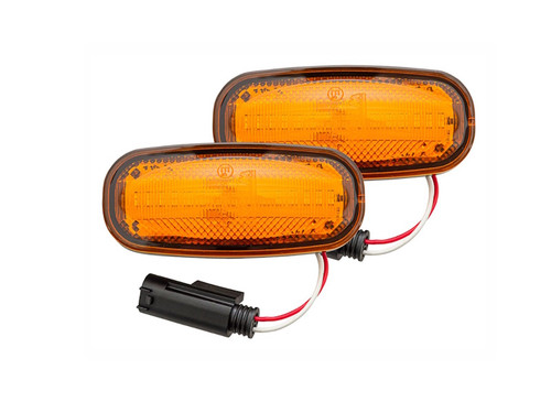 Britpart Defender Orange LED Front Side Repeater - DA8532W