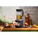 KitchenAid® Pure Power Blender with a 68oz Tritan™ jar  and a 62oz glass jar KSB2076BM