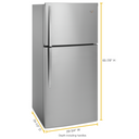 Whirlpool® 30-inch Wide Top Freezer Refrigerator - 19 cu. ft. WRT549SZDM