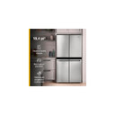 Whirlpool® 36-inch Wide Counter Depth 4 Door Refrigerator - 19.4 cu. ft. WRQA59CNKZ