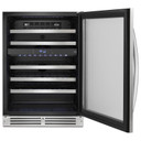 Whirlpool® 24” Wide Undercounter Wine Center-46 Bottles WUW55X24HS