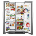 Whirlpool® 36-inch Wide Side-by-Side Refrigerator - 25 cu. ft. WRS315SNHM