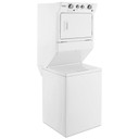 Whirlpool® 4.0 cu.ft I.E.C. Gas Stacked Laundry Center 9 Wash cycles and AutoDry™ WGT4027HW
