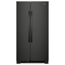 Whirlpool® 36-inch Wide Side-by-Side Refrigerator - 25 cu. ft. WRS315SNHB