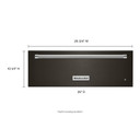 Kitchenaid® 27'' Slow Cook Warming Drawer with PrintShield™ Finish KOWT107EBS